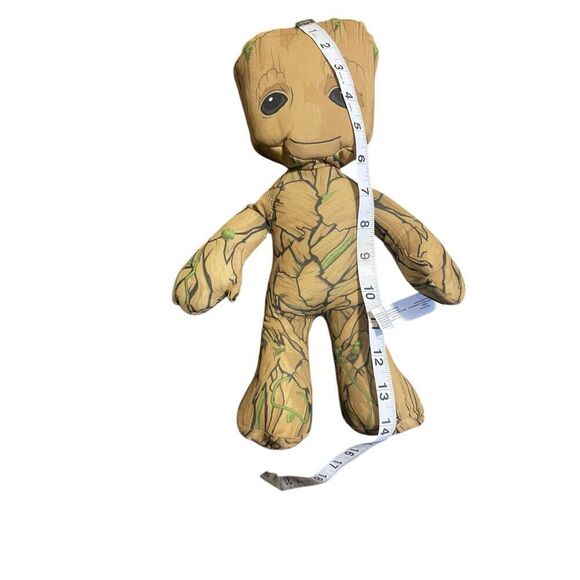 New Marvel Brown Green Baby Groot 14” Guardians Of Galaxy Stuffed Animal Toy - Picture 3 of 7